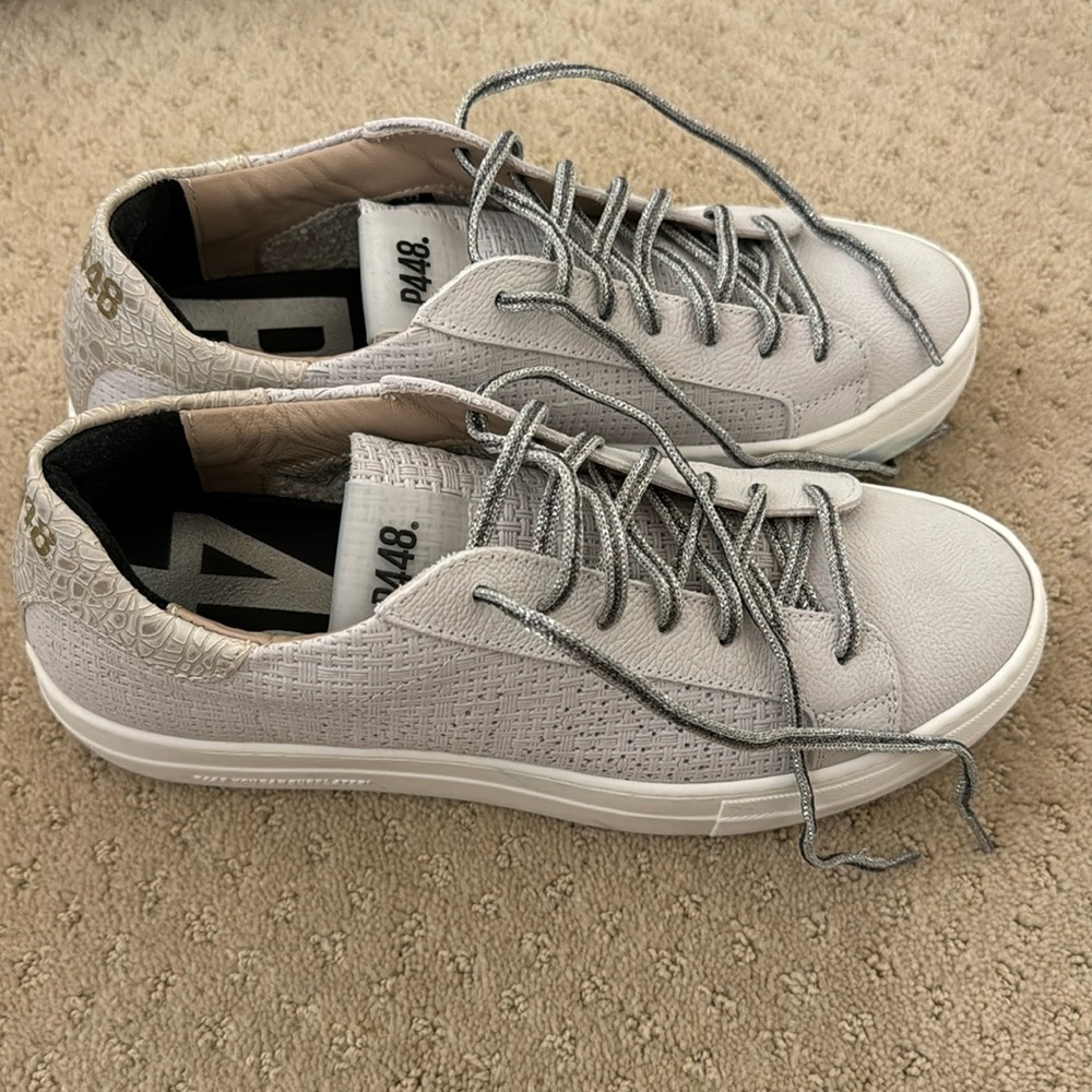 P448 Thea Flax Shoes Size 39